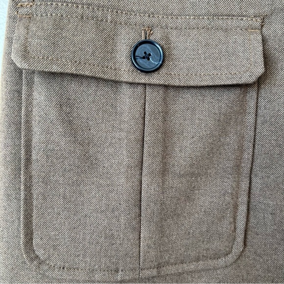 LOFT Utility A Line Skirt with Front Pockets - Picture 5 of 11